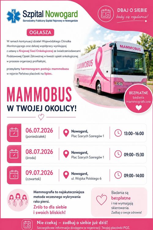 Mammobus w Twojej okolicy !