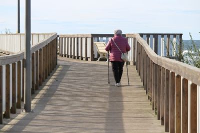 Z kijkami Nordic-Walking w plenerze i na ścieżce